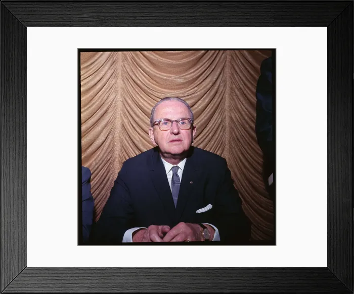 Framed Print : Portrait of Norman Vincent Peale Framed Print : Portrait of Norman Vincent Peale