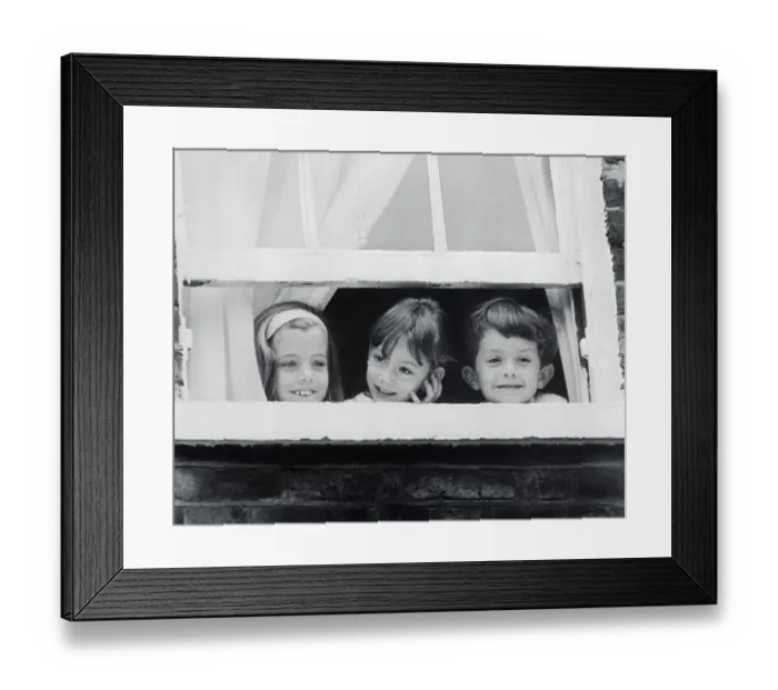 Framed Print : Caroline Kennedy Playing Peek-A-Boo With Her Cousins Framed Print : Caroline Kennedy Playing Peek-A-Boo With Her Cousins