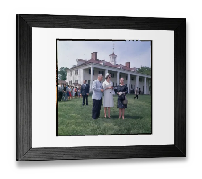 Framed Print : Princess Benedikte Visiting Mount Vernon Framed Print : Princess Benedikte Visiting Mount Vernon
