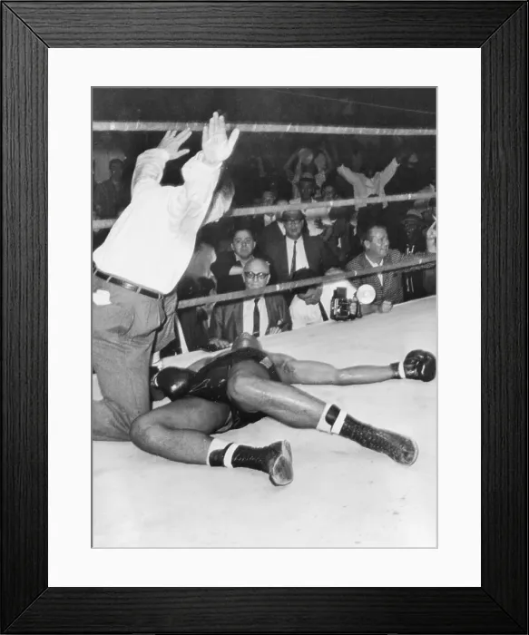 Framed Print : Lucian Banks v. Leotis Martin Framed Print : Lucian Banks v. Leotis Martin