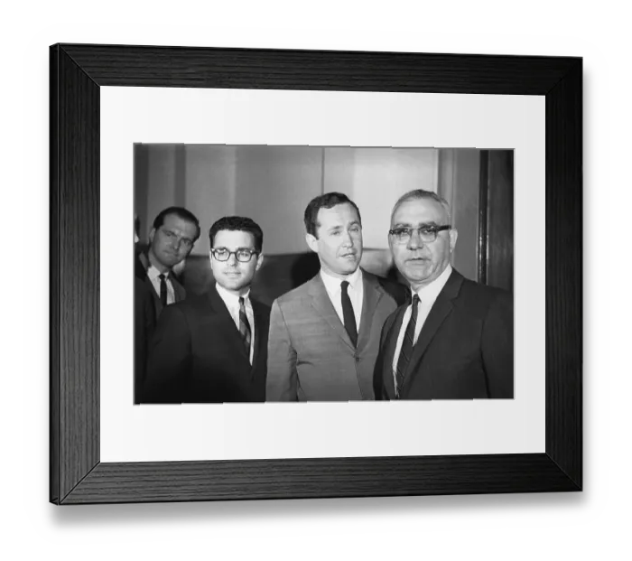 Framed Print : Lawyers Trying to Stop Clay-Liston Bout Framed Print : Lawyers Trying to Stop Clay-Liston Bout