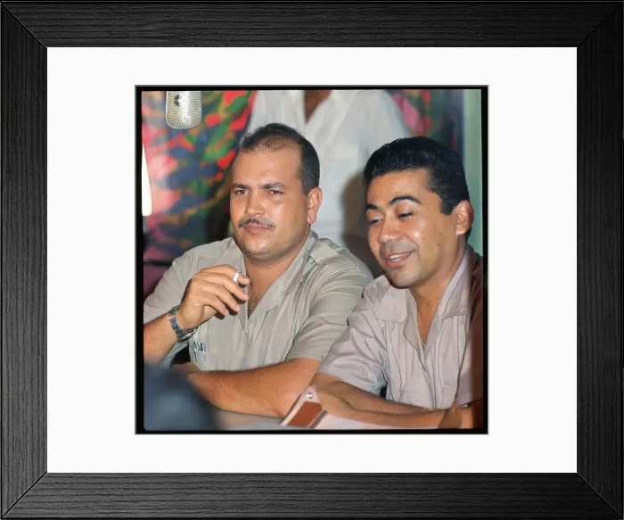 Framed Print : Caamano Deno and Hector Aristy Framed Print : Caamano Deno and Hector Aristy