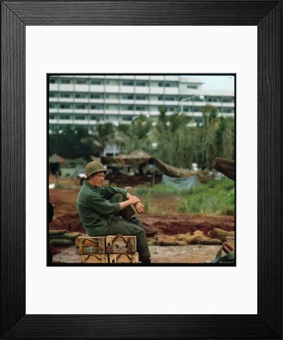 Framed Print : Marine Gunner Framed Print : Marine Gunner