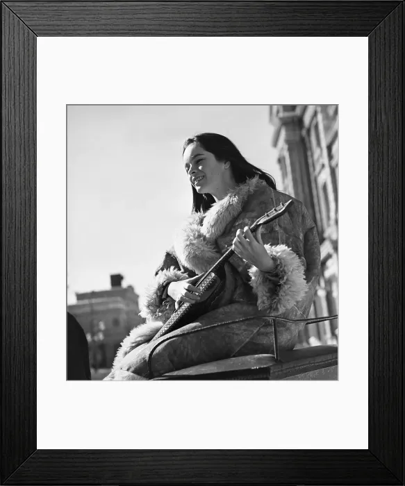 Framed Print : Geraldine Chaplin Rest Between Scenes Framed Print : Geraldine Chaplin Rest Between Scenes