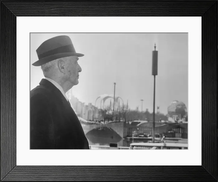 Framed Print : Portrait of Robert Moses Framed Print : Portrait of Robert Moses