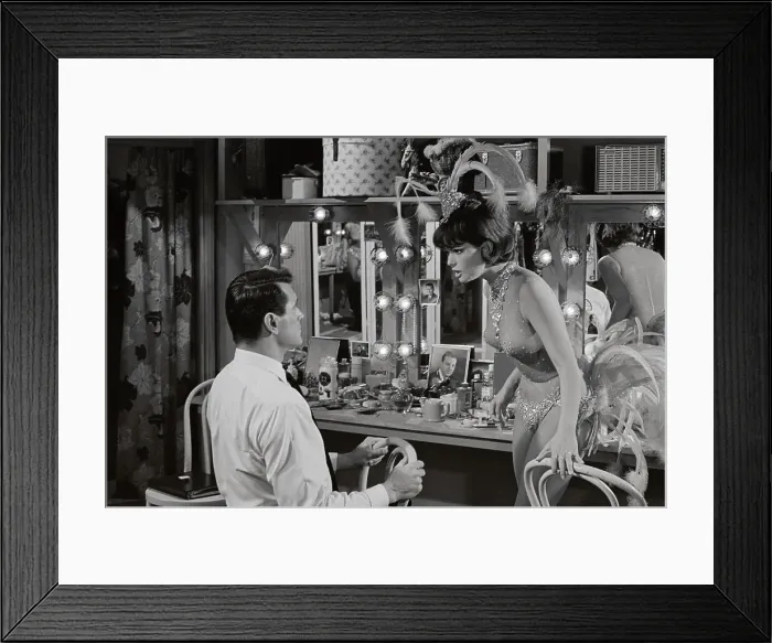 Framed Print : Italian Actress Claudia Cardinale and Rock Hudson Framed Print : Italian Actress Claudia Cardinale and Rock Hudson