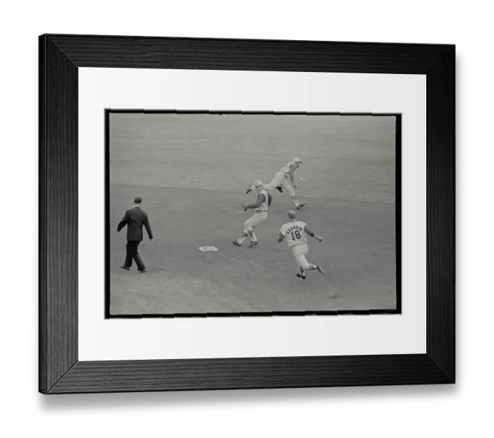 Framed Print : Mike Shannon Running to Second Base Framed Print : Mike Shannon Running to Second Base