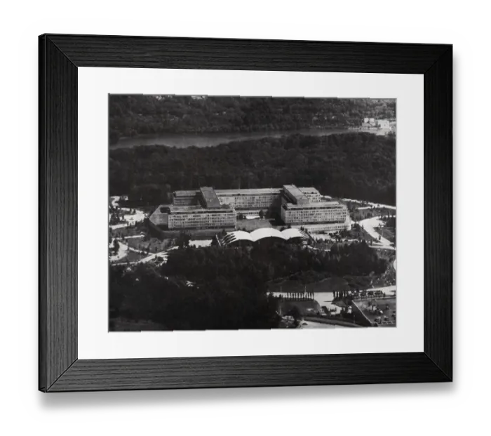 Framed Print : Central Intelligence Agency Site Framed Print : Central Intelligence Agency Site