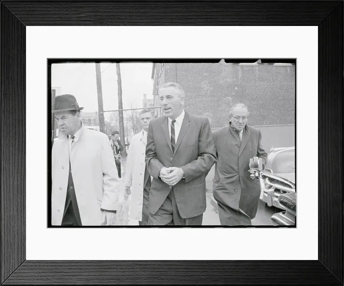 Framed Print : Accused Person Robert Lee Johnson Framed Print : Accused Person Robert Lee Johnson