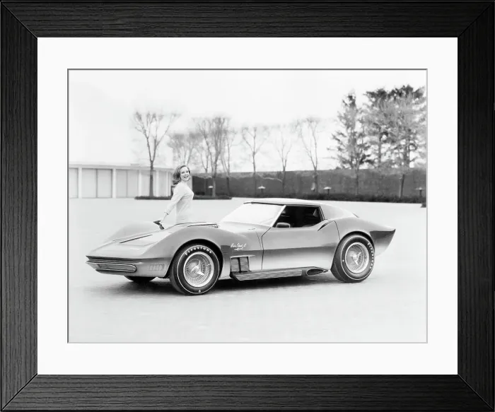 Framed Print : Corvette Mako Shark II Framed Print : Corvette Mako Shark II