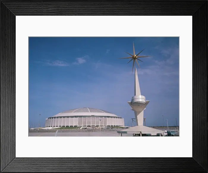 Framed Print : View of Houston Astrodome Framed Print : View of Houston Astrodome