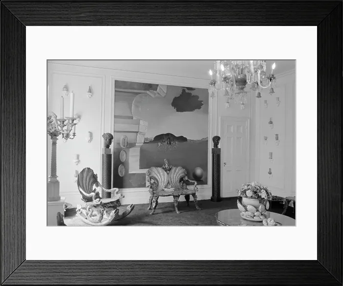 Framed Print : Room Designed by Salvador Dali Framed Print : Room Designed by Salvador Dali
