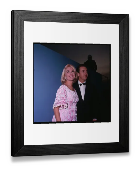 Framed Print : Portrait of Bobby Darin with Wife Sandra Dee Framed Print : Portrait of Bobby Darin with Wife Sandra Dee