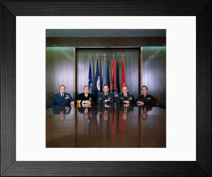 Framed Print : Portrait of Joint Chiefs of Staff Framed Print : Portrait of Joint Chiefs of Staff