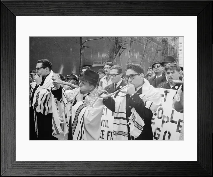 Framed Print : Jews Marching for Religious Freedom in USSR Framed Print : Jews Marching for Religious Freedom in USSR