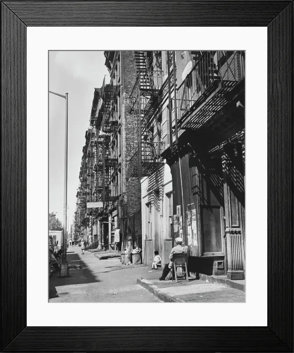 Framed Print : The East 9th Street Scene Framed Print : The East 9th Street Scene