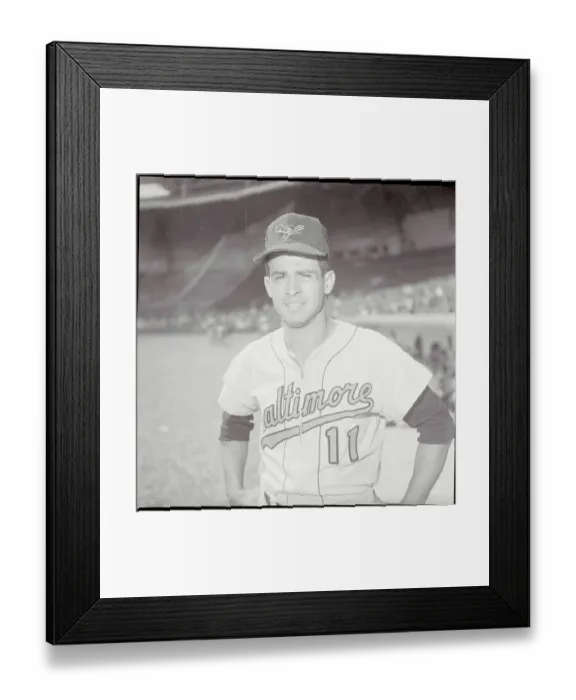 Framed Print : Portrait of Luis Aparicio Framed Print : Portrait of Luis Aparicio