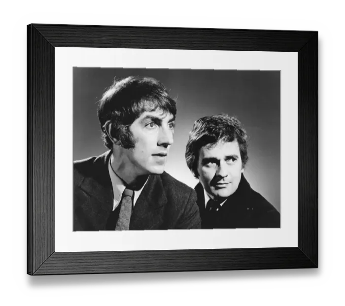 Framed Print : Peter Cook And Dudley Moore, Comedy Team Framed Print : Peter Cook And Dudley Moore, Comedy Team