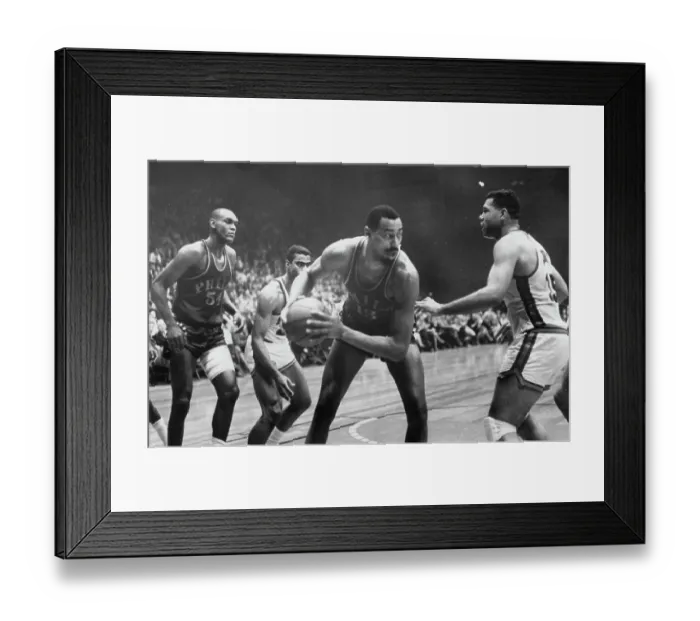 Framed Print : Cincinnati Royals v Philadelphia 76ers Action Framed Print : Cincinnati Royals v Philadelphia 76ers Action