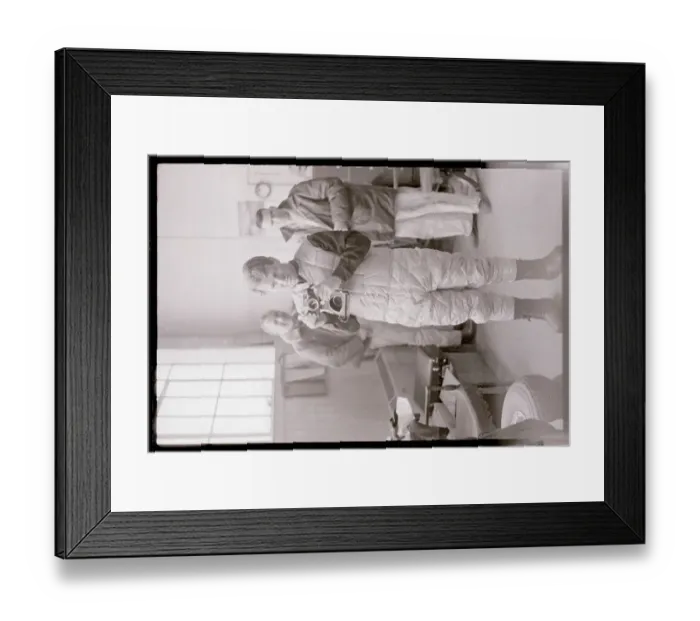 Framed Print : Robert F. Kennedy Handling Camera for Yukon Journey Framed Print : Robert F. Kennedy Handling Camera for Yukon Journey