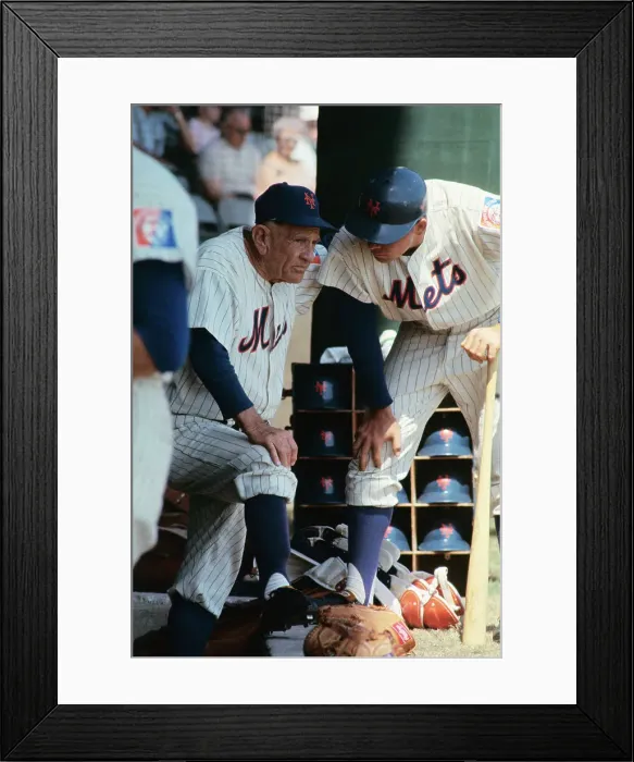Framed Print : Casey Stengel Talking with Ron Swoboda Framed Print : Casey Stengel Talking with Ron Swoboda