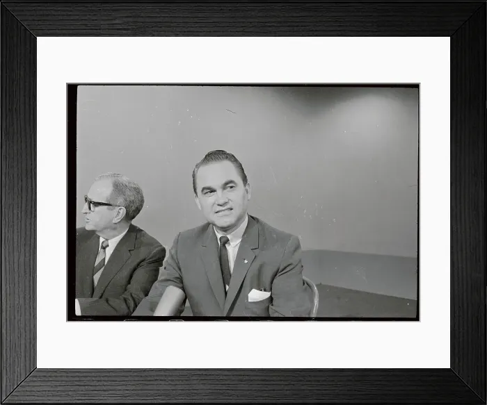Framed Print : Governor George Wallace of Alabama Framed Print : Governor George Wallace of Alabama