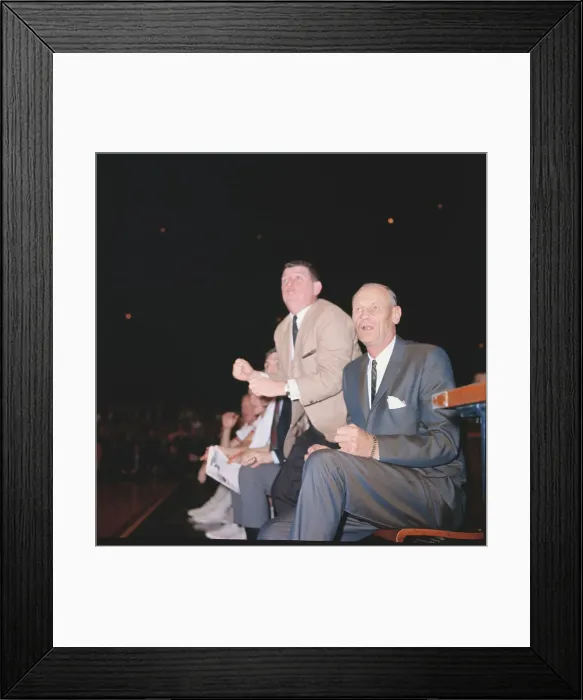 Framed Print : Coaches Yelling to Players Framed Print : Coaches Yelling to Players