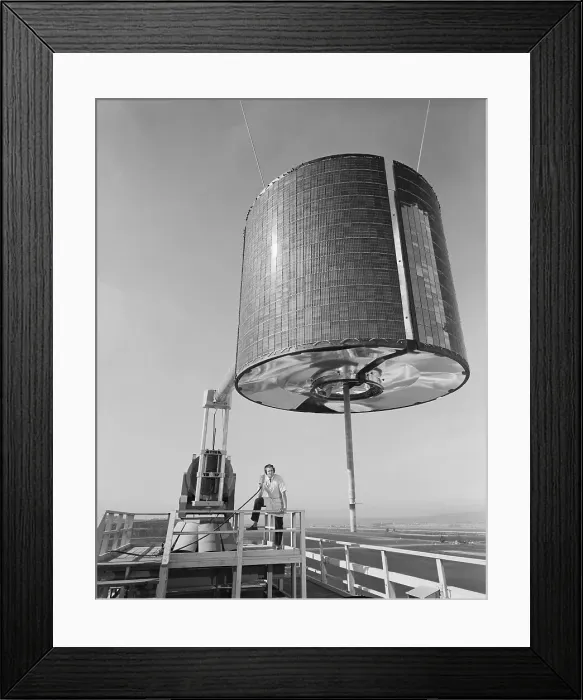Framed Print : Test Satellite at Radio Frequency Range Framed Print : Test Satellite at Radio Frequency Range