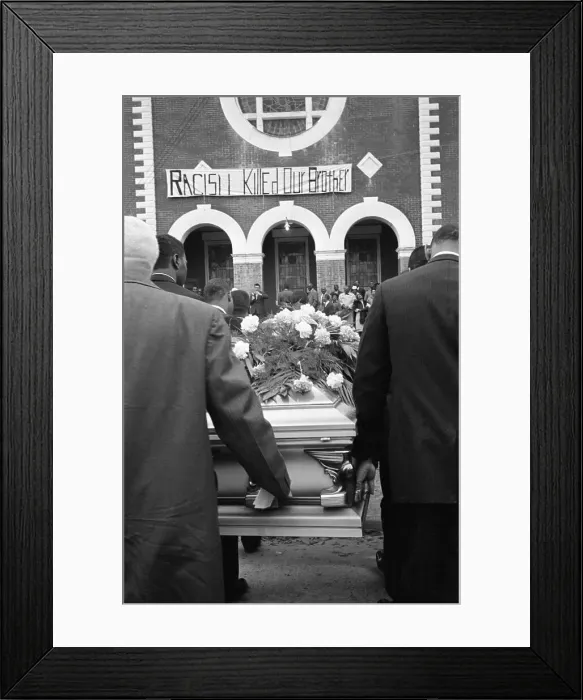 Framed Print : Racism Killed Our Brother Framed Print : Racism Killed Our Brother