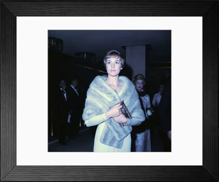 Framed Print : Julie Andrews Framed Print : Julie Andrews