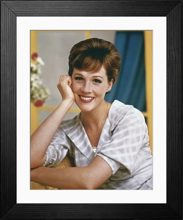 Framed Print : Julie Andrews Framed Print : Julie Andrews