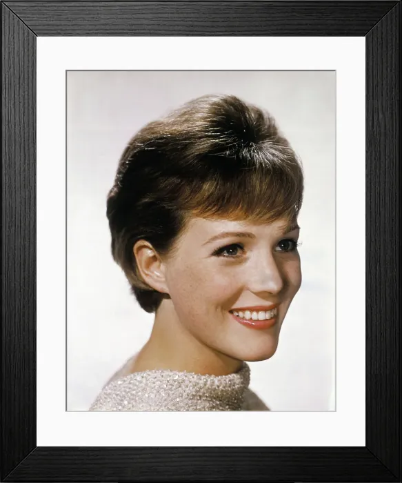 Framed Print : Julie Andrews Framed Print : Julie Andrews