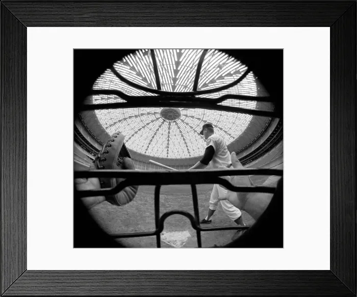 Framed Print : Catcher's Eye View Framed Print : Catcher's Eye View