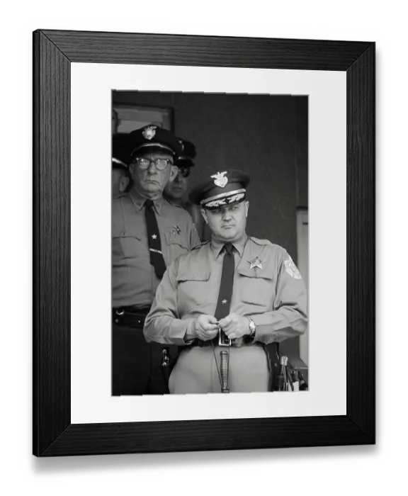 Framed Print : Sheriff James G. Clark Framed Print : Sheriff James G. Clark