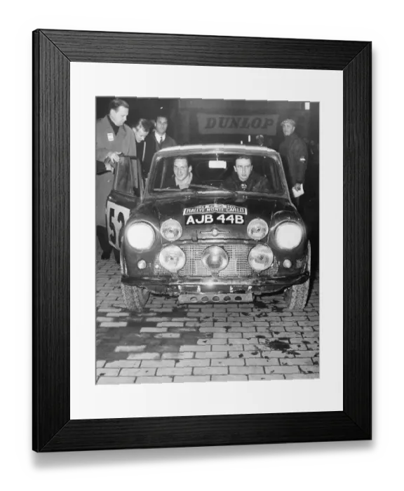 Framed Print : Timo Makinen and Paul Easter Winning the Monte Carlo Framed Print : Timo Makinen and Paul Easter Winning the Monte Carlo
