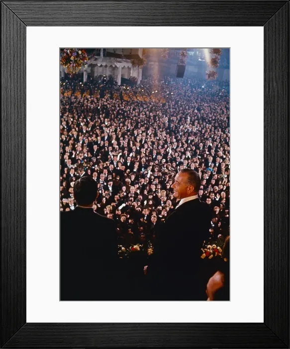 Framed Print : President Johnson and Hubert Humphrey Framed Print : President Johnson and Hubert Humphrey