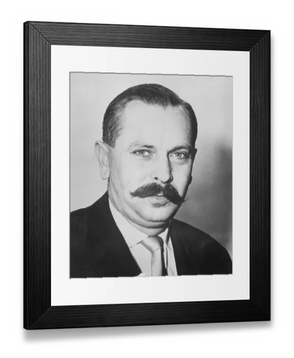 Framed Print : Polish Spy Michael Goleniewski Framed Print : Polish Spy Michael Goleniewski