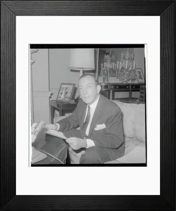 Framed Print : Portrait of Robert F. Wagner Framed Print : Portrait of Robert F. Wagner