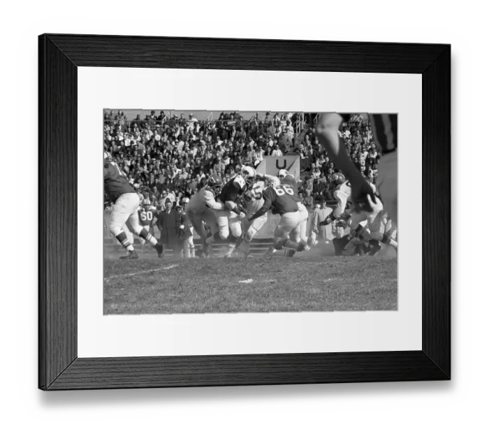 Framed Print : 1965 All-Star Game Action Framed Print : 1965 All-Star Game Action