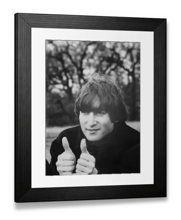 Framed Print : John Lennon Framed Print : John Lennon