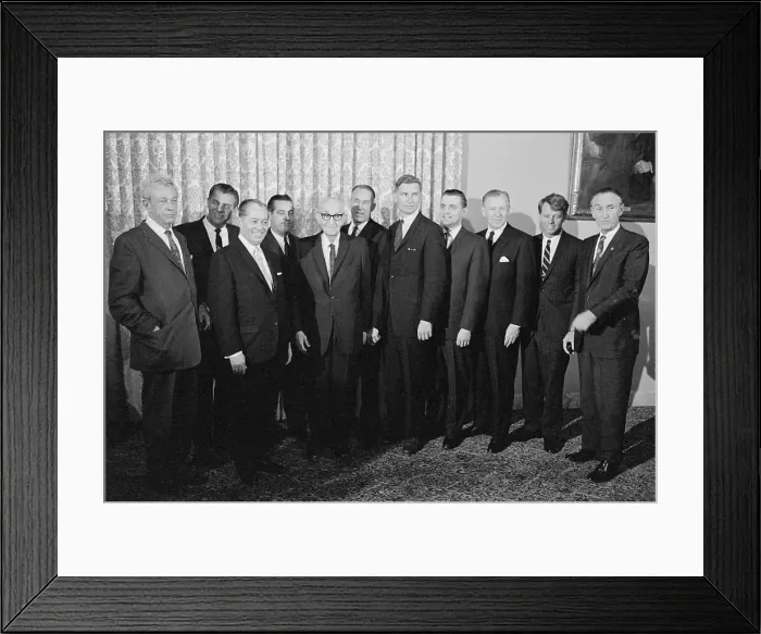 Framed Print : Portrait of New Senate Members Framed Print : Portrait of New Senate Members