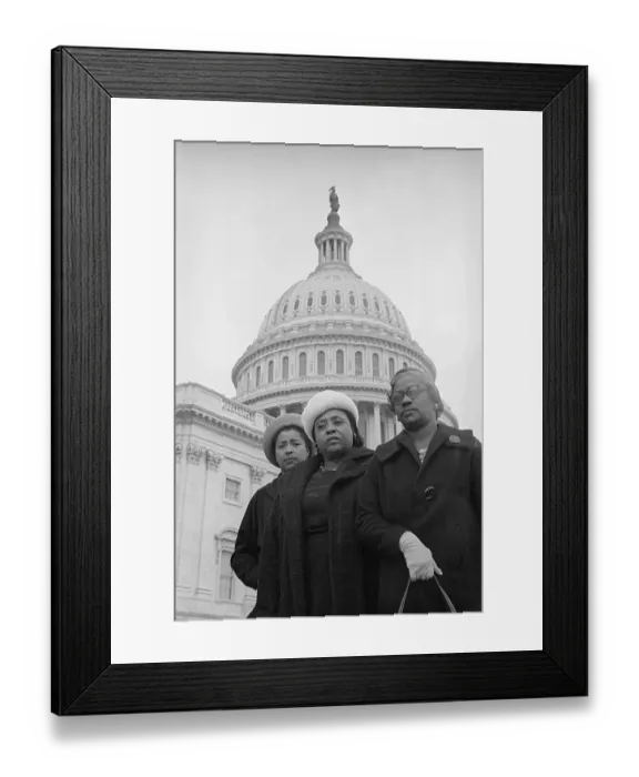 Framed Print : Female Freedom Democratic Party Members in Washington, DC Framed Print : Female Freedom Democratic Party Members in Washington, DC