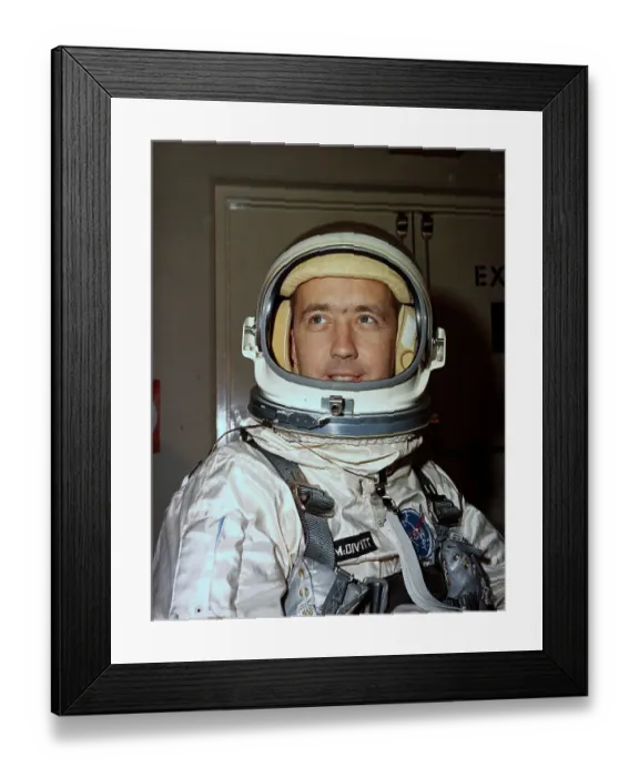 Framed Print : Portrait of James McDivitt Framed Print : Portrait of James McDivitt