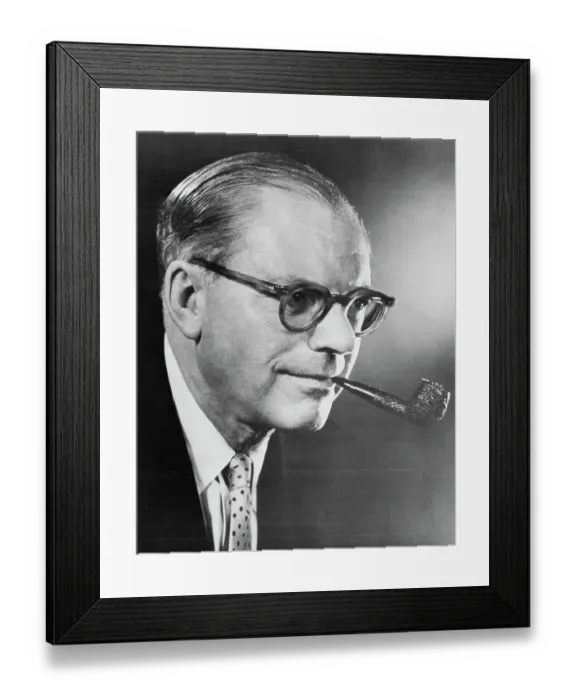 Framed Print : US Publisher Bennet A. Cerf Framed Print : US Publisher Bennet A. Cerf