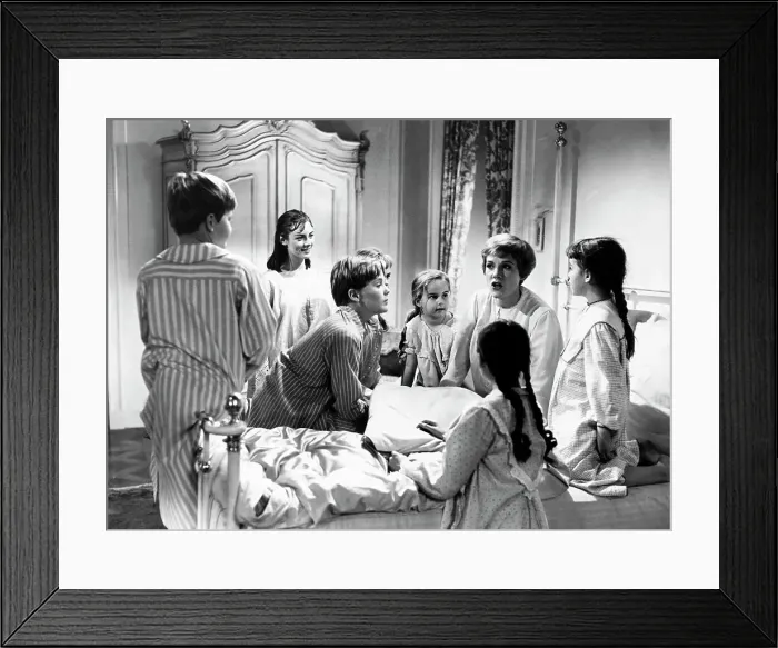 Framed Print : Julie Andrews in The Sound of Music Framed Print : Julie Andrews in The Sound of Music