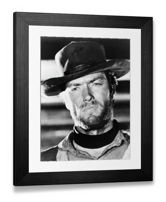 Framed Print : Clint Eastwood in For a Few Dollars More Framed Print : Clint Eastwood in For a Few Dollars More