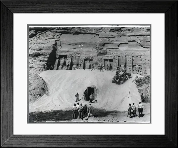 Framed Print : Last Look Of Temple Of Queen Nefertari Framed Print : Last Look Of Temple Of Queen Nefertari