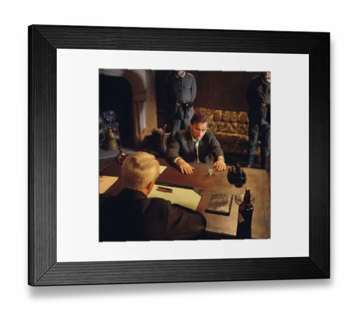 Framed Print : Richard Burton in Spy Film