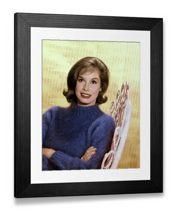 Framed Print : Portrait of Mary Tyler Moore Framed Print : Portrait of Mary Tyler Moore