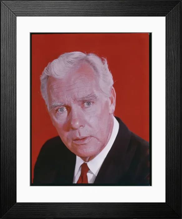 Framed Print : Actor Warner Anderson
